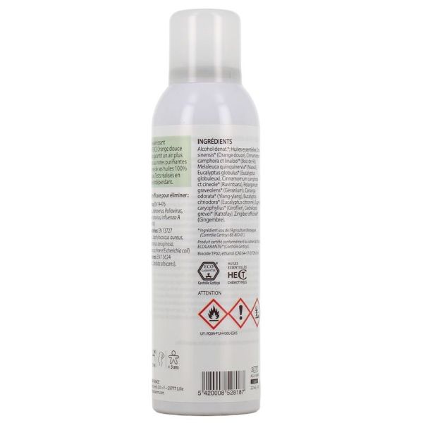 Aromaforce Spray Assainissant Orange Douce Ravintsara Bio - 150 ml