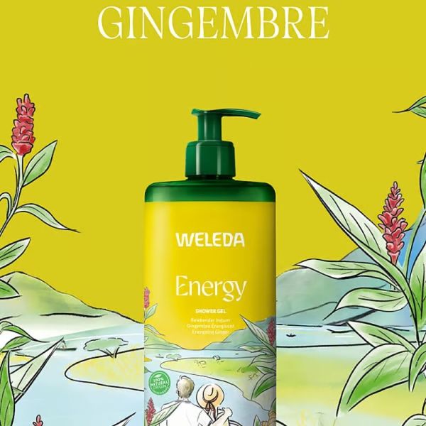Energy Gel Douche Gingembre energisant - 750 ml