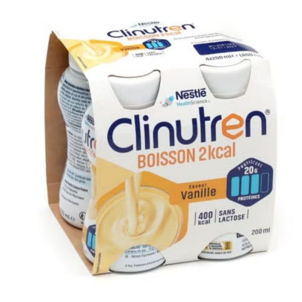 Clinutren Hp/Hc+ Vanille 4x200 ml