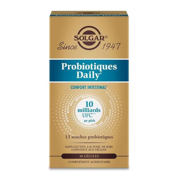 PROBIOTIQUES DAILY - 30 gélules végétales