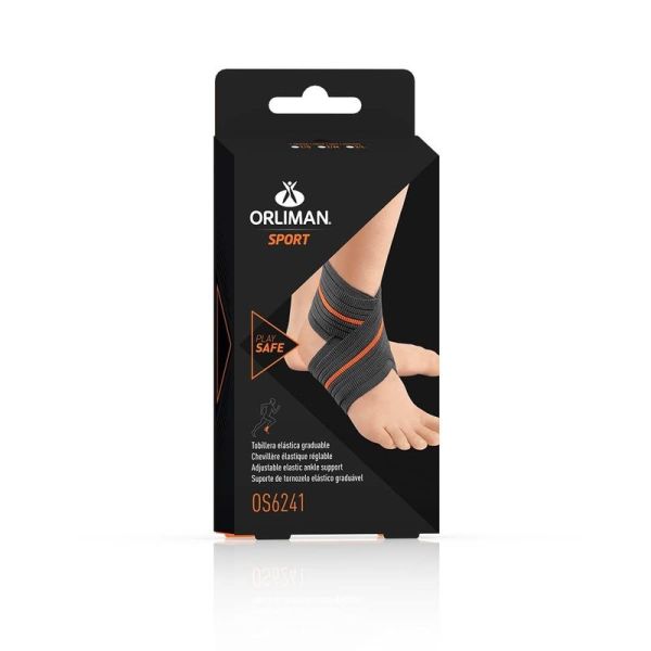 ORLIMAN SPORT chevillère élastique réglable de contention - Taille 1