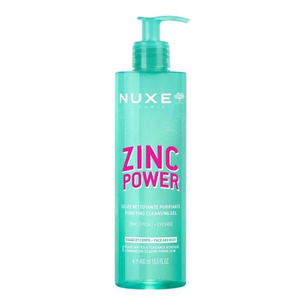 Gelée Nettoyante Purifiante Zinc Power - 400 ml