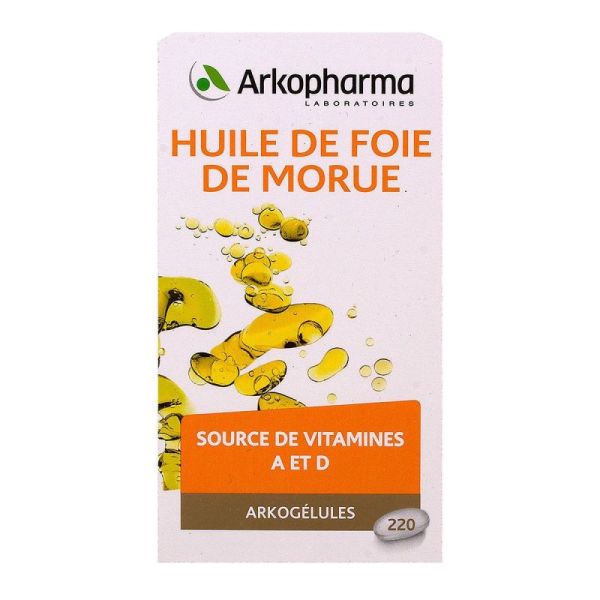 Arkogelule Huile Foie De Morue Caps220