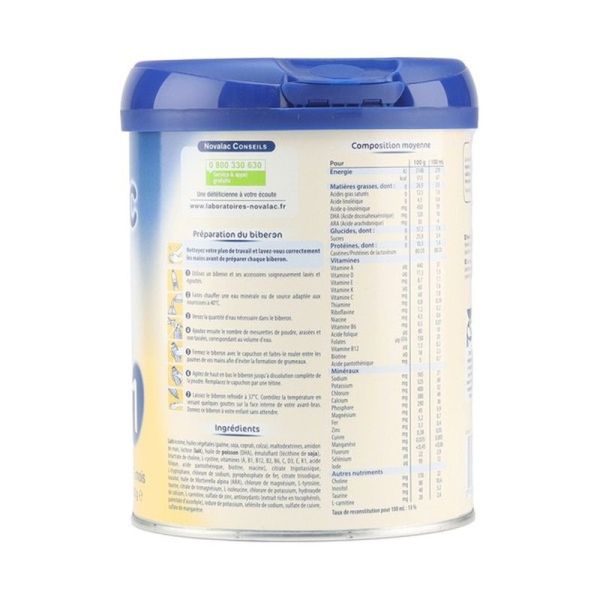 S Satiété Lait 1er Age 0-6 mois - 800 g