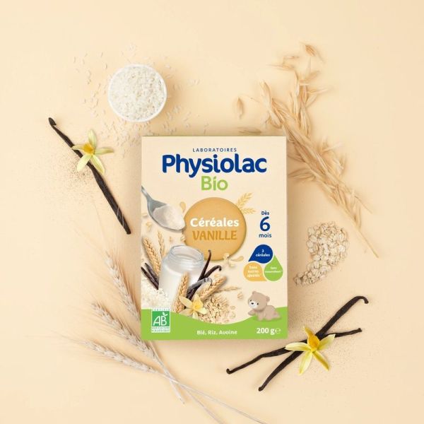 Céréales Bio pour bébé - Vanille