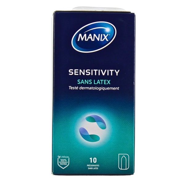 Sensitivity préservatifs sans latex - 10 préservatifs