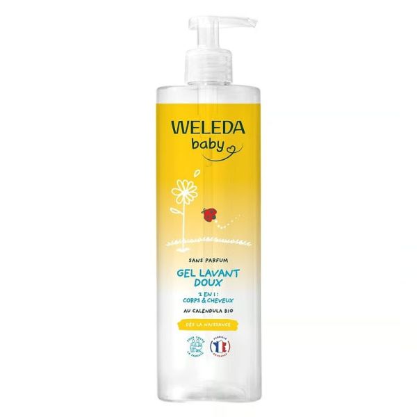 Gel lavant doux Calendula sans parfum - 400 ml