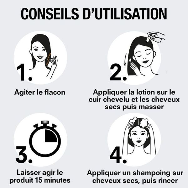 Lotion Anti-Poux et Lentes XF Extra Fort - 2 x 100 ml