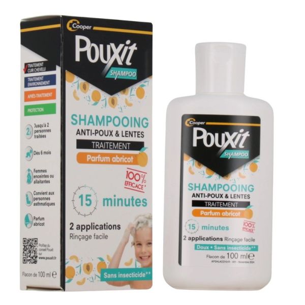 Shampooing Anti-Poux et Lentes - 100 mL