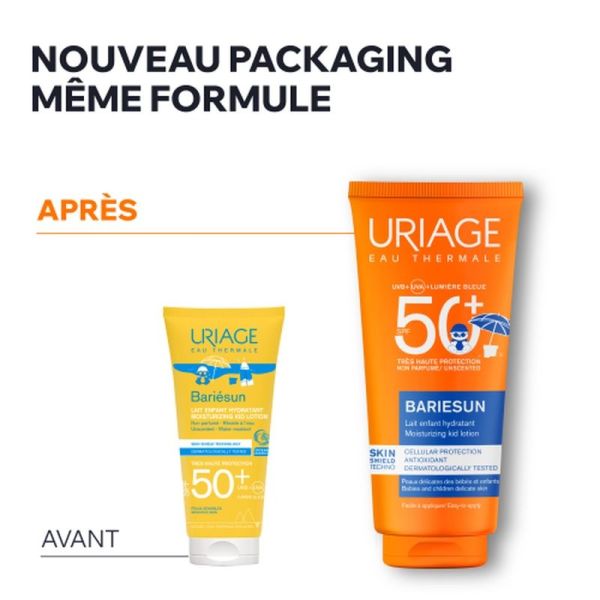 Lait Solaire Enfant Hydratant SPF50+ BARIÉSUN - 100 ml