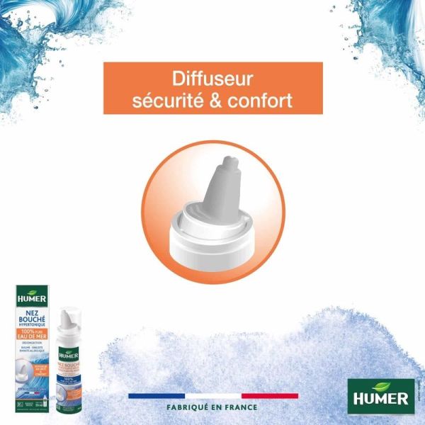 Nez Bouché Spray Nasal Hypertonique - 50 ml