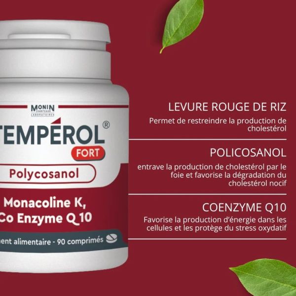 Tempérol Fort - 90 ou 180 comprimés