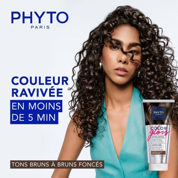 COLOR GLOSS - Masque Raviveur de Couleur et Soin - Marron Glacé - 200 ml