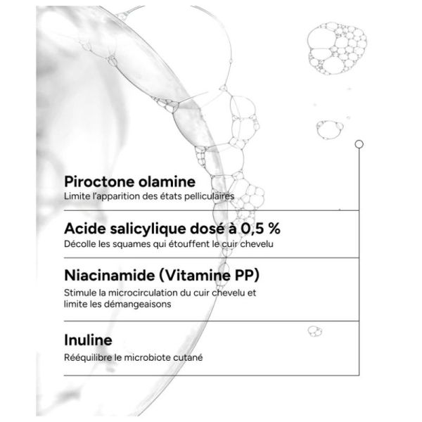 Novophane K Shampooing - Pellicules Sévères - 125 ml