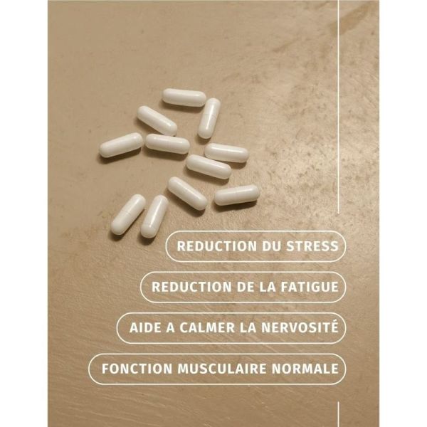 Bisglycinate de Magnésium - 90 gélules