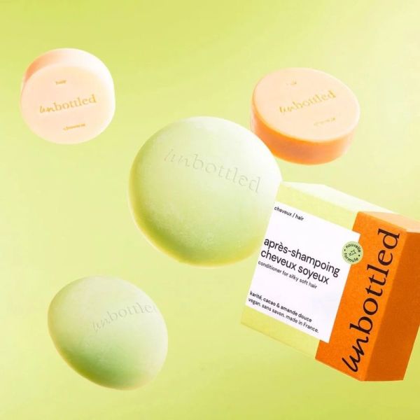Après-shampoing solide cheveux soyeux - 50 g