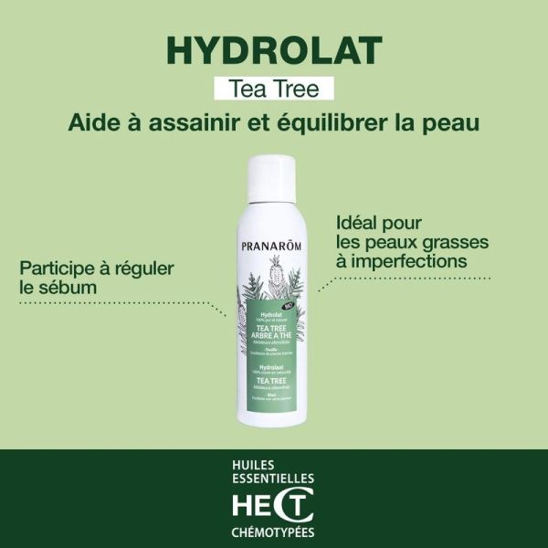 Hydrolat de Tea Tree - Arbre à thé - Bio - 150 ml