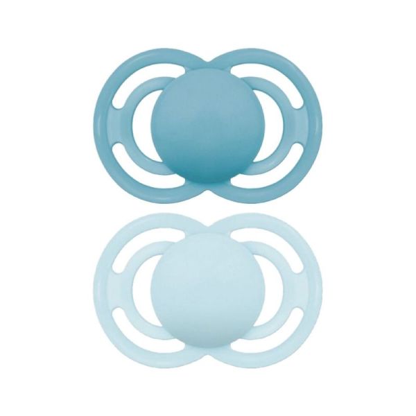 MAM 2 sucettes Perfect Tendance 18 mois et +  Bleu