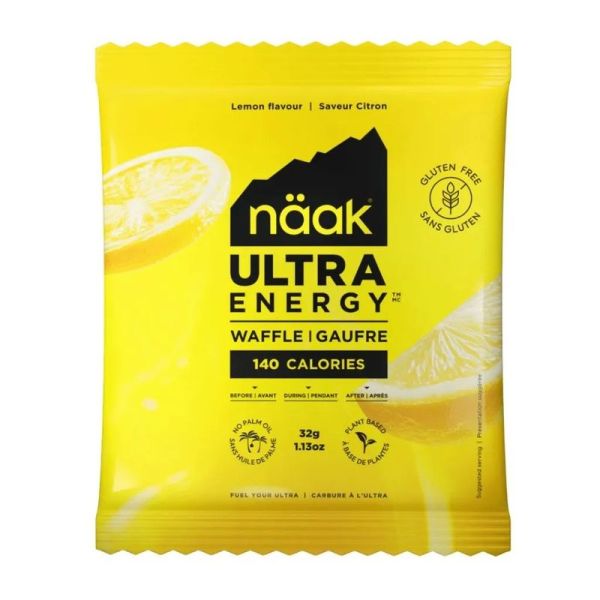 Ultra Energy Gaufre Énergétique Sans Gluten - Citron - 32 g