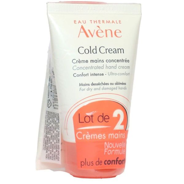 Avene Cold Cream Mains Duo 50Mlx2