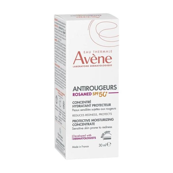 SPF 50+ Concentré Hydratant Protecteur ANTIROUGEURS ROSAMED - 30 ml