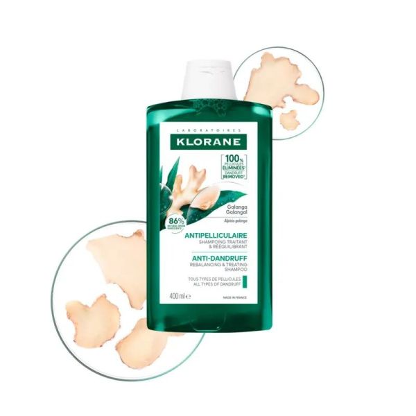 ANTIPELLICULAIRE Shampoing Traitant et Reequilibrant - 400 ml