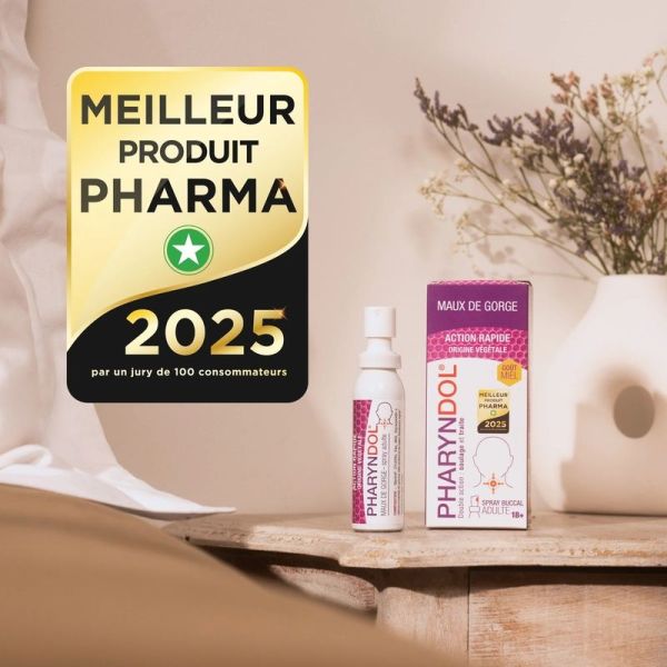 Pharyndol Mal de gorge spray - Adulte - 30 ml
