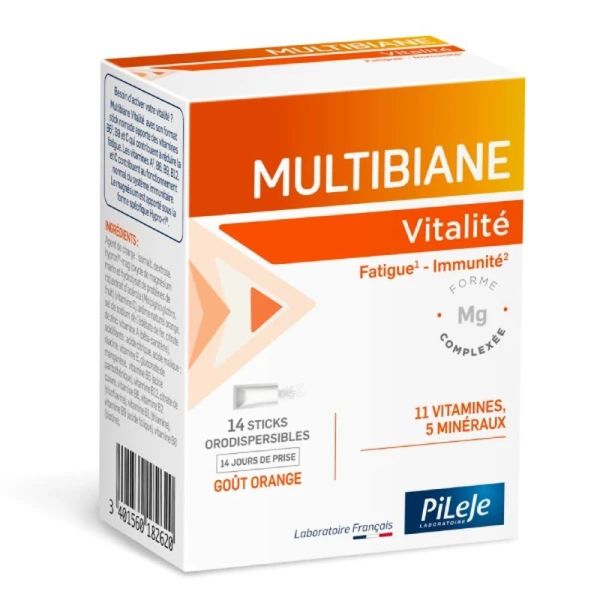 Vitalité - 14 sticks orodispersibles