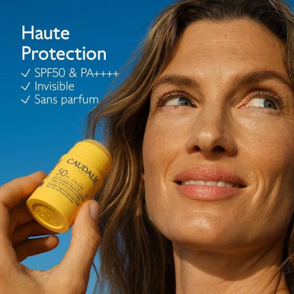 Stick Solaire Invisible Haute Protection SPF50 Vinosun Protect - 15 g