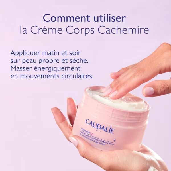 Crème Corps Cachemire Raffermissante Resveratrol-Lift - Tous types de peau - 200 ml