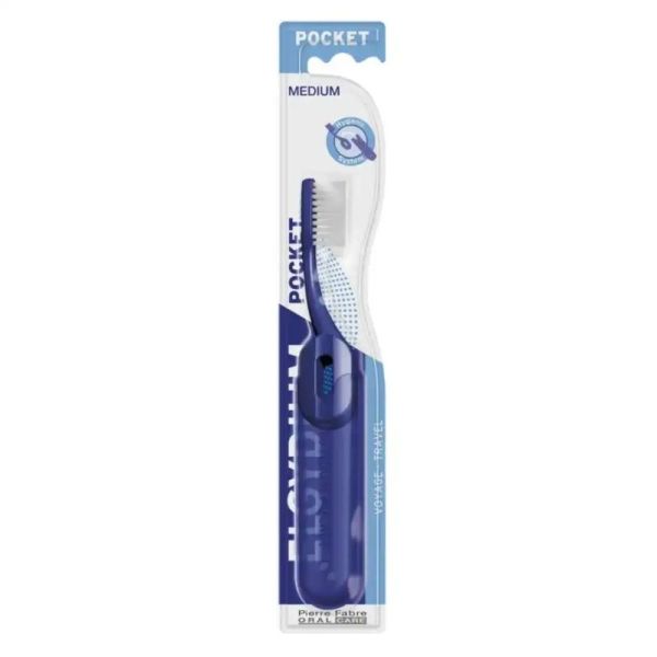 Brosse à dents de voyage Pocket - Medium - 1 brosse à dents