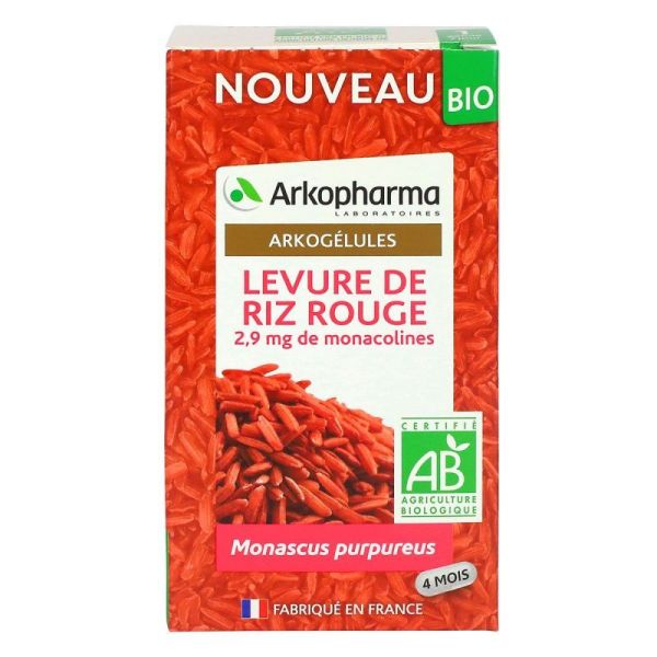 Arkogelule Bio Levure De Riz Rge 120 Gel
