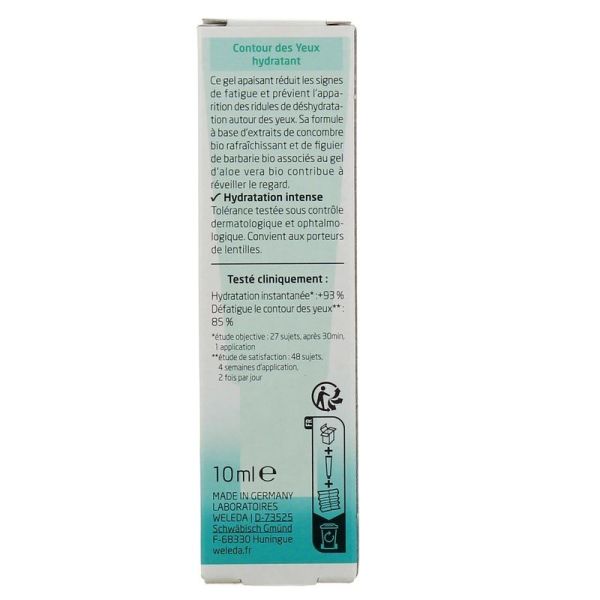 Contour des yeux Hydratant Lissant Figue de Barbarie - 10 ml