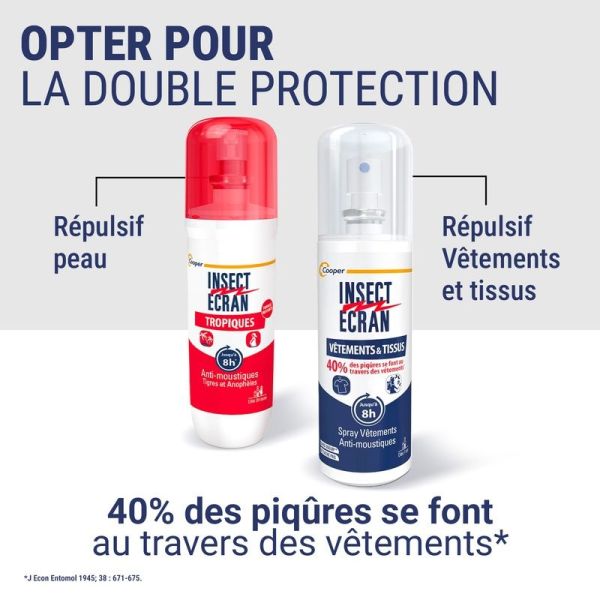 Anti-Moustiques Spray Repulsif Peau Special Tropiques - 75 ml