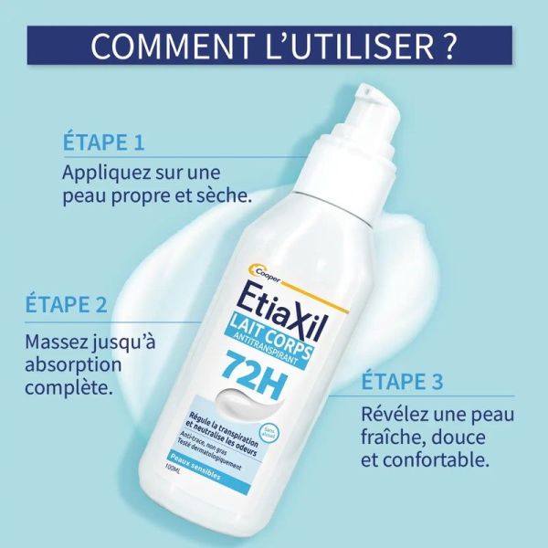 Lait Corps Anti-Transpirant Spray - Peaux Sensibles - 100 ml