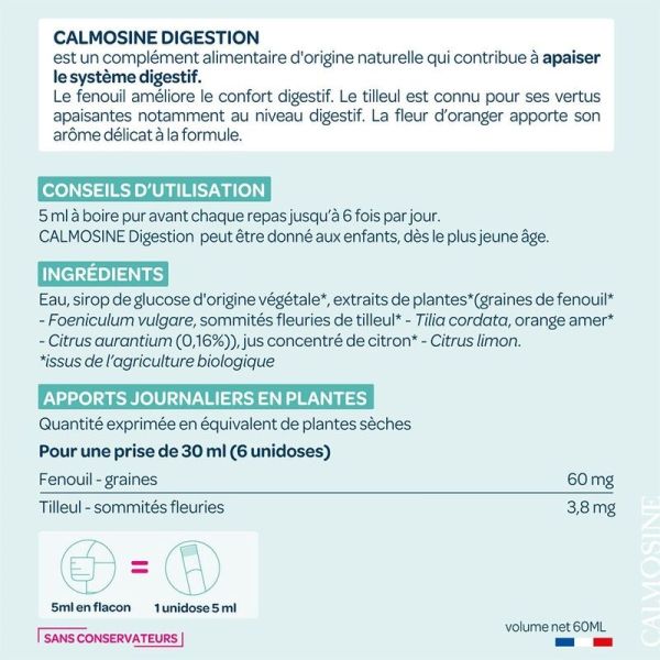 Digestion Bio Boisson Apaisante - 100 ml