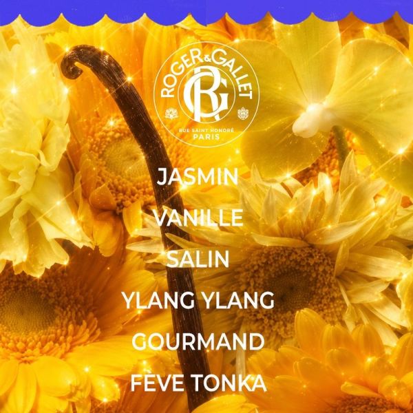 Coffret Noël Eau Parfumée Bienfaisante + Lait Corps Bienfaisant - Vanille Soleil - 100 ml + 250 ml