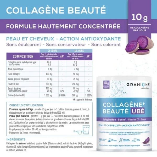 Collagène + beauté - UBÉ