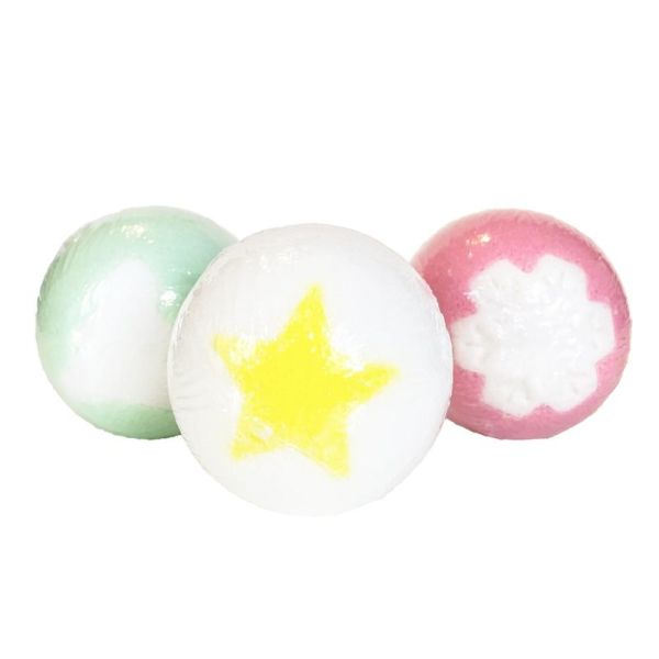 BUBBLE STAR - 3 Boules de bain effervescentes