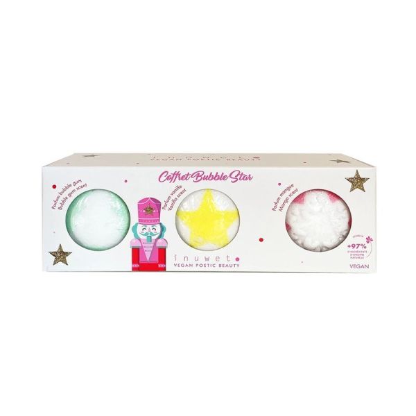 BUBBLE STAR - 3 Boules de bain effervescentes