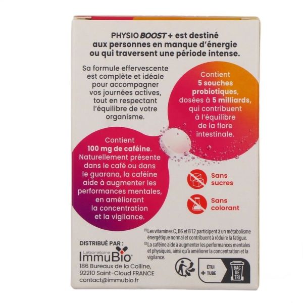 PhysioBoost+ - 24 comprimés effervescents