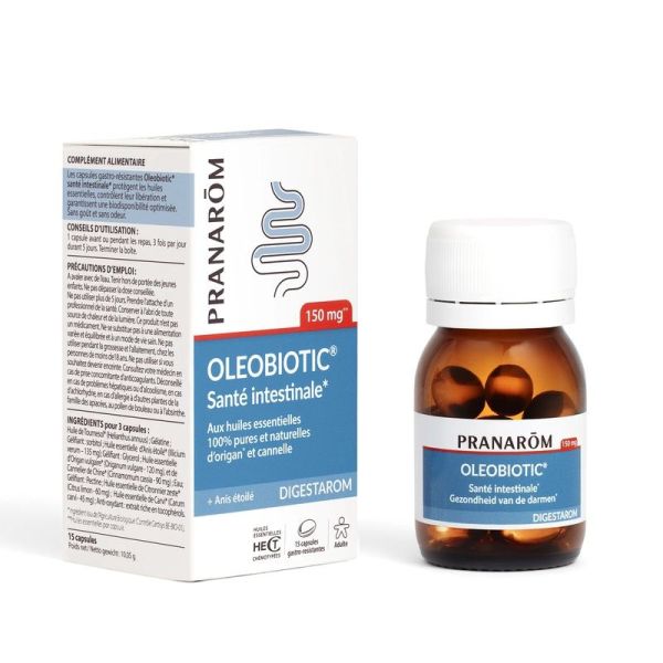 Oleobiotic Santé intestinale - 15 capsules