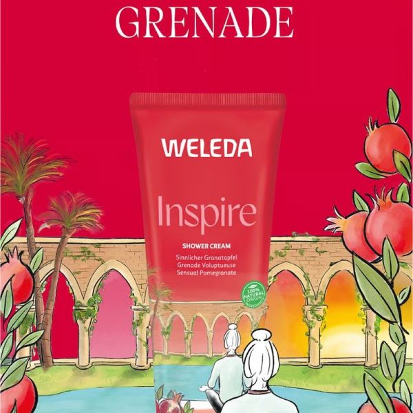 Inspire Crème de Douche Grenade voluptueuse - 200 ml