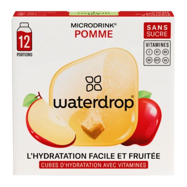 Microdrink Sans Sucres Pomme - 12 portions