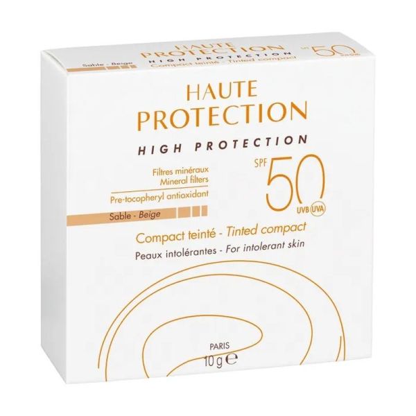 Haute protection Compact teinté Sable SPF 50 - 10 g