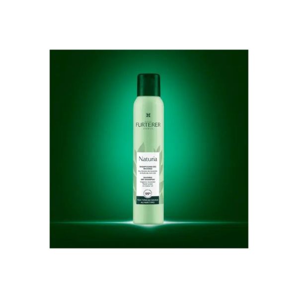 Naturia Shampooing sec invisible - Shampoing sec naturel - 200 ml