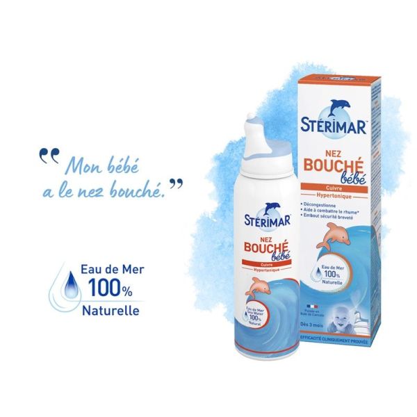 Sterimar Nez Bouché Bébé - 100 ml