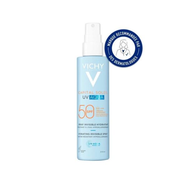 Body Spray UV Aqua SPF50 Capital Soleil - 200 ml