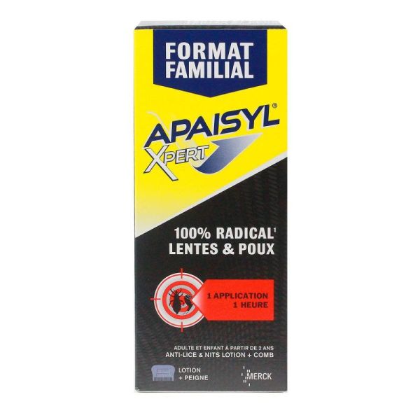 Apaisyl Poux Xpert  A/Lente 200Ml