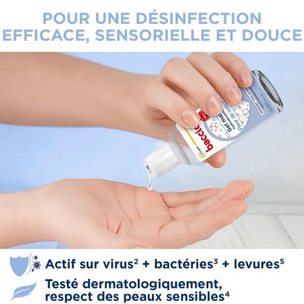Gel Hydroalcoolique Parfum Fleur de Coton - 100 ml